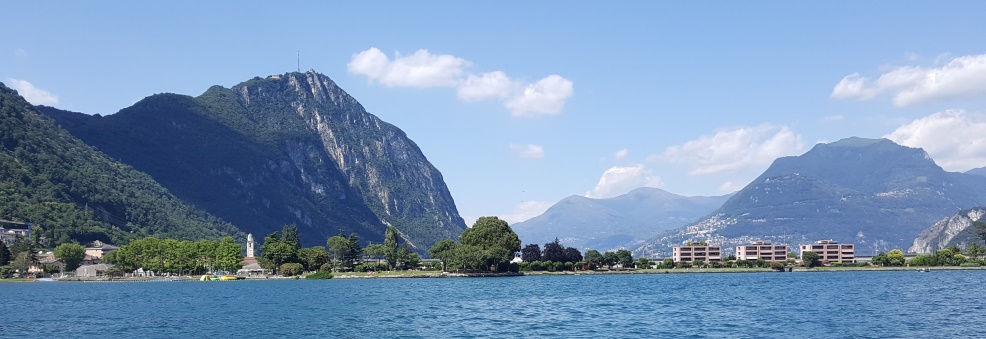Lake Lugano near Melide